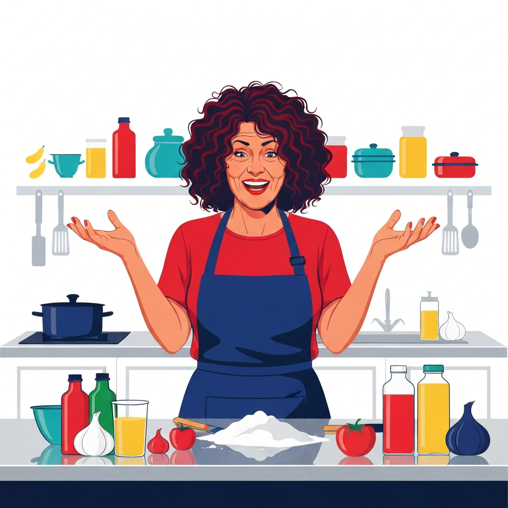 A passionate cook expressing their culinary opinions.