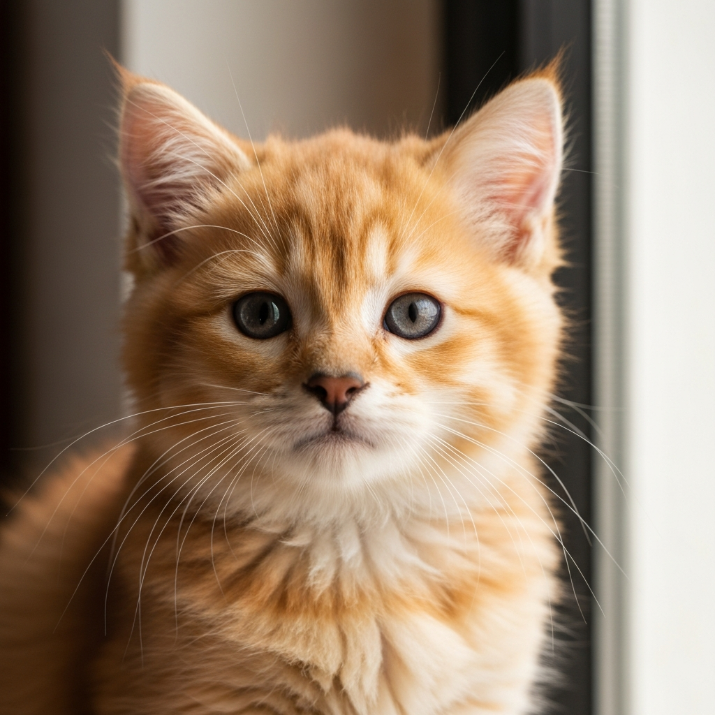 A cute kitten, a potential source of name inspiration.