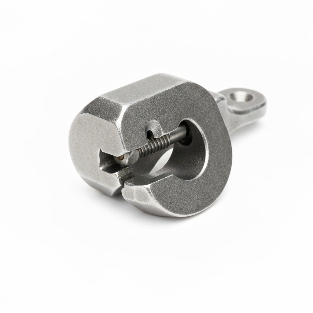 Illustration of the American grip fulcrum, showing the pocket between thumb and index finger.