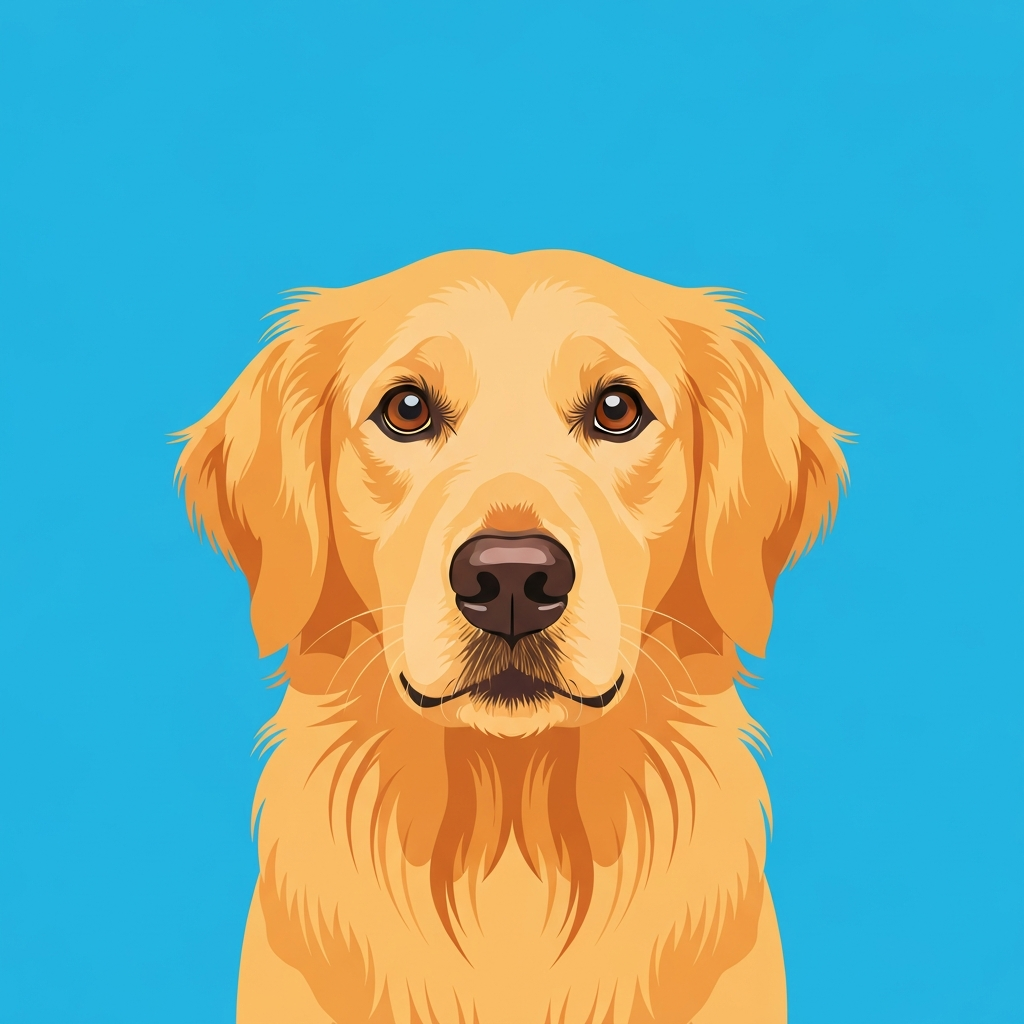 A dog looking playfully at the camera, representing the choice of a funny pet name.