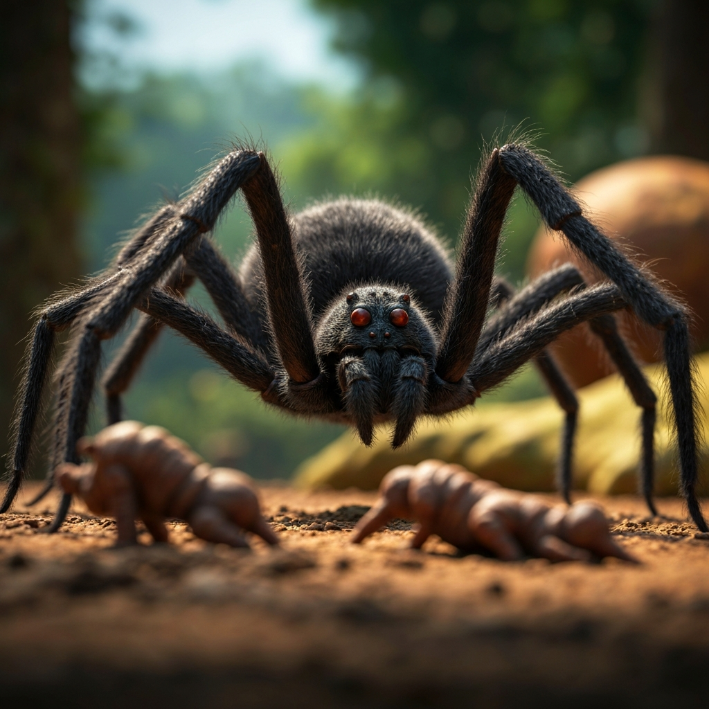 Anansi the Spider, a popular trickster figure in African mythology.