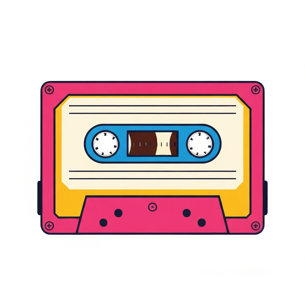 Image showing a promotional cassette tape.