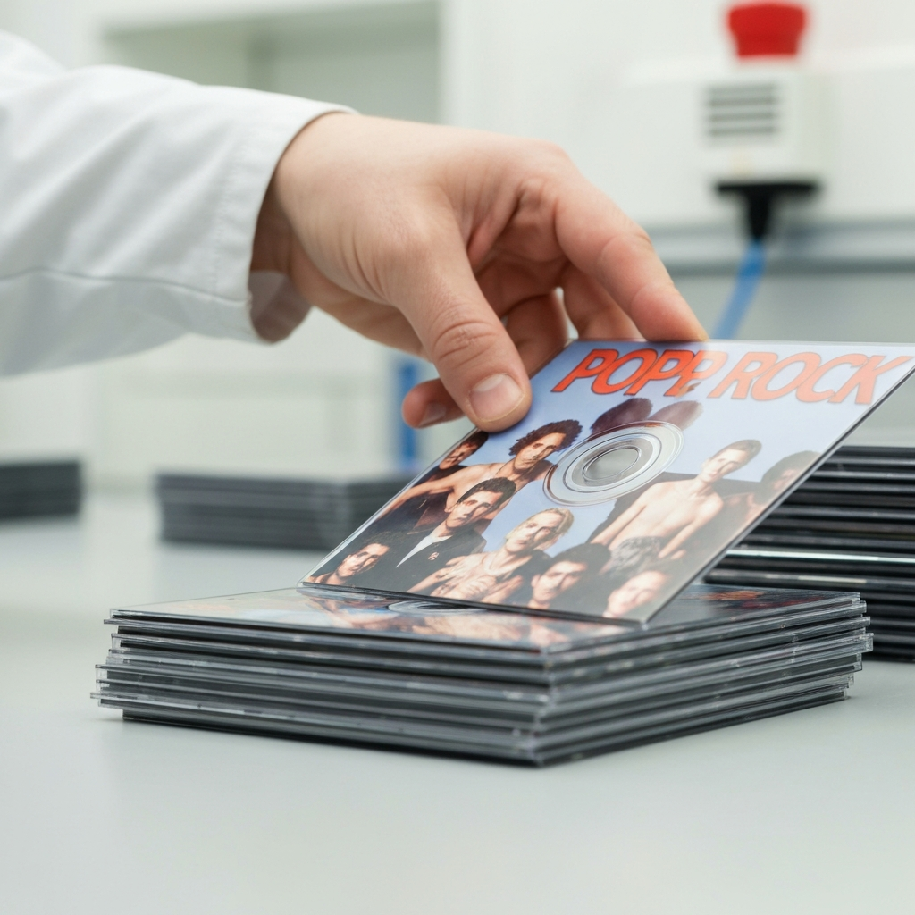 Selecting a CD for the experiment