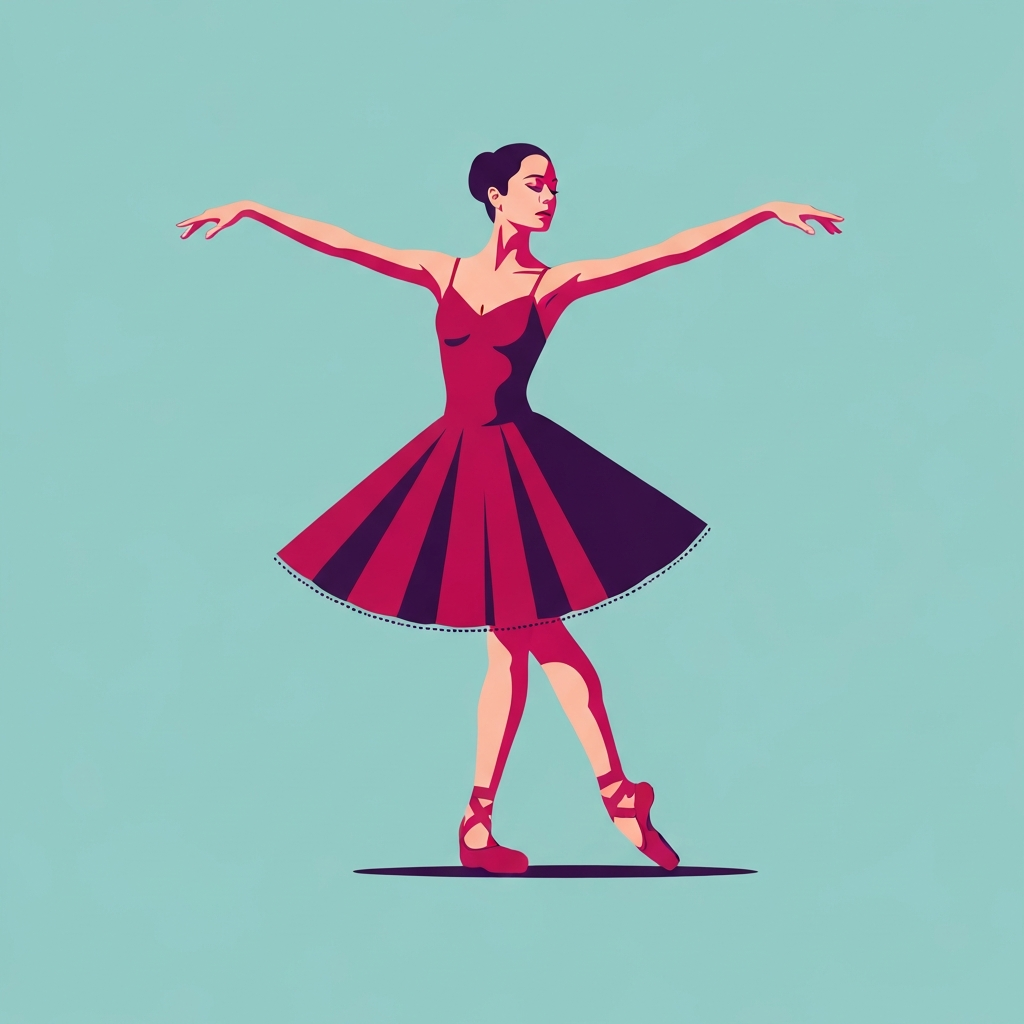 Image of a dancer performing a demi-plié in first position.