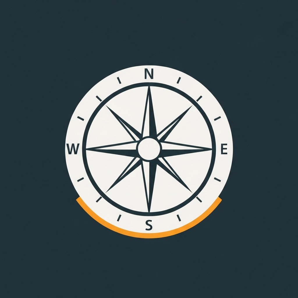 A Feng Shui compass indicating directions.