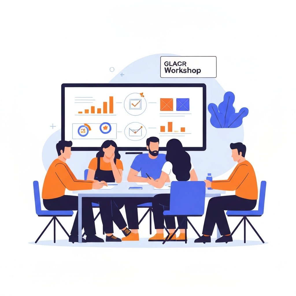 Participants collaborating during a workshop activity.