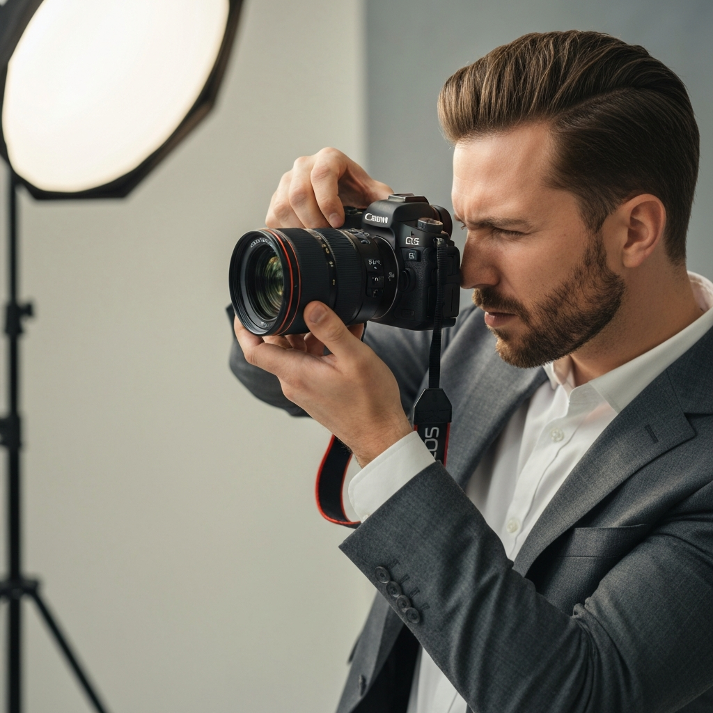 An office setting where employees are working on different tasks based on their strengths. A designer is working on graphics, a writer is crafting copy, and a developer is coding. The scene emphasizes the diversity of skills and the focused work environment.