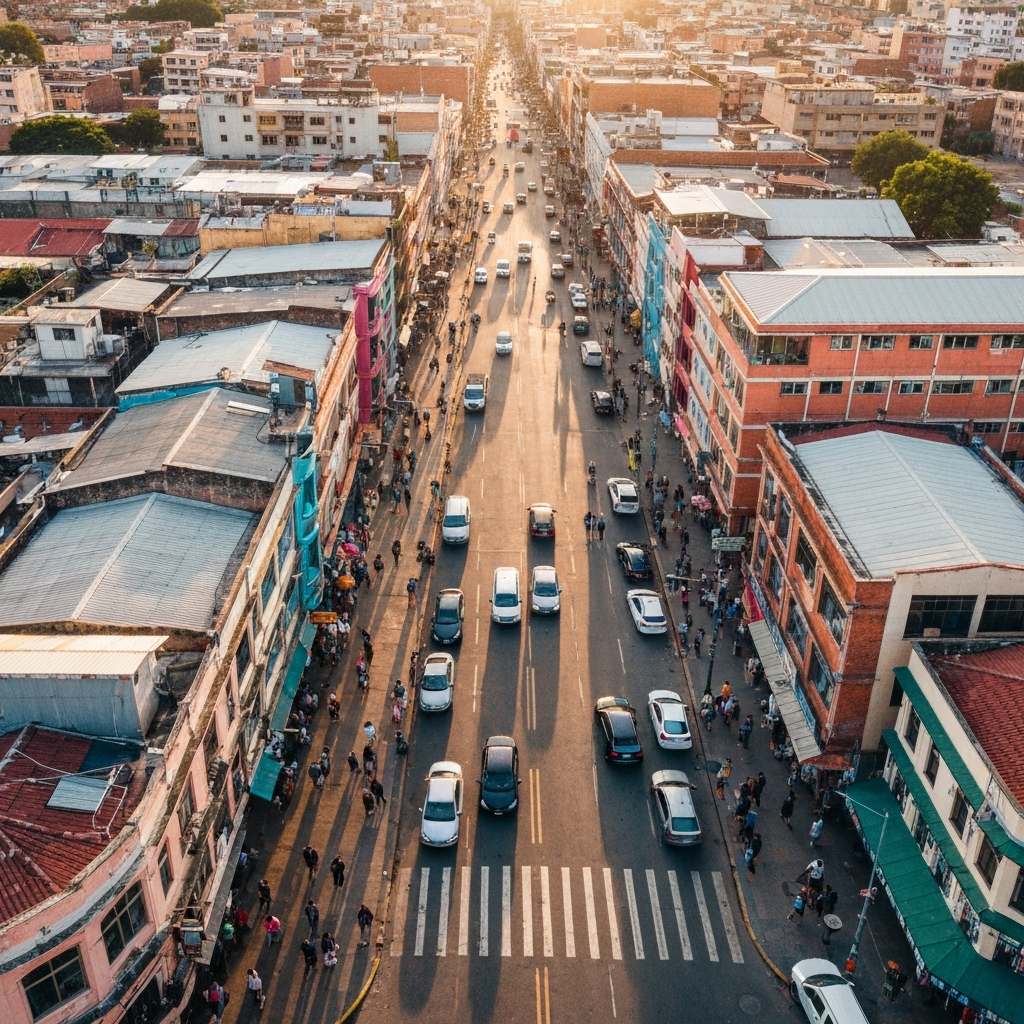 A warmly lit living room. A woman sits comfortably on a plush sofa, journaling. Soft bokeh from a nearby lamp highlights the texture of the paper and the pen in her hand. Light catches the subtle expression of introspection on her face.