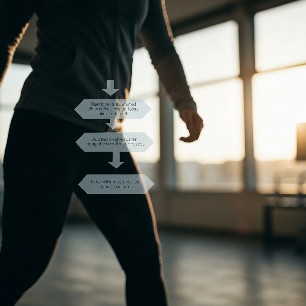A close-up of a flow chart illustrating a business process, with arrows indicating different stages and decision points. The focus is on the clarity and logic of the diagram, with a blurred background of a modern office.